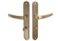 Klamki - Gamet s.a Klamka DH-O-11WC-AB Lewe patyna - miniaturka - grafika 1