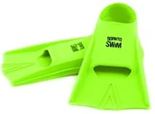 Pływanie - BornToSwim Bor NTO Swim dzieci Junior silikonowe krótkie Training do pływania płetwy do pływający mmtra ining wygodne płetwy Training płetwy, zielony FIN-XX-U-J - miniaturka - grafika 1