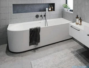 Riho Riho Desire Corner LED wanna narożna z hydromasażem Sparkle Mood lewa 180x84cm BD06005S1WI1170 - Wanny z hydromasażem - miniaturka - grafika 4