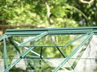 Halls szklarnia ogrodowa Popular 106 6,3 m2 1,93 x 3,19 m) zielona - Szklarnie ogrodowe - miniaturka - grafika 5