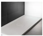 Brodziki prysznicowe - Novellini Brodzik prostokątny CUSTOM TOUCH biały mat 80x100x3,5 CT100804-79 - miniaturka - grafika 1