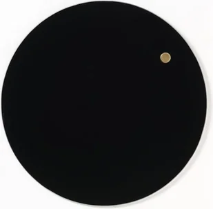 NAGA Szklana tablica magnetyczna czarna 25 cm 70201 - Tablice i flipcharty - miniaturka - grafika 2