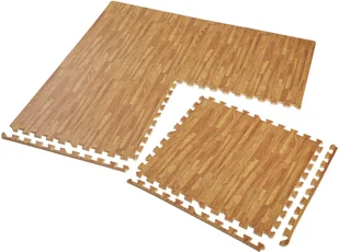 tectake Mata ochronna do siłowni - zestaw 24 części - wzór drewna 4061173204431 - Maty do ćwiczeń - miniaturka - grafika 9