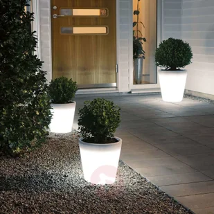 Konstmide Doniczka LED Assisi podświetlana  28 cm - Lampy ogrodowe - miniaturka - grafika 2