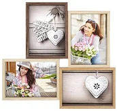 Ramki na zdjęcia - Zep S.r.l zep s.r.l Montre AUX 4Q drewniane ramki na zdjęcia, drewno, drewno naturalne TYY757 - miniaturka - grafika 1