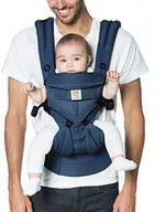 Nosidełka dla dzieci - ERGObaby Ergobaby 4 W 1 Cool Air Mesh Omni 360 do noszenia, do noszenia niemowlęcia brzucha do noszenia pleców Midnight Blue do noszenia, niebieski - miniaturka - grafika 1