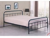 Łóżka - Halmar Łóżko LINDA Czarny, 90x200 cm V-CH-LINDA_90-LOZ - miniaturka - grafika 1