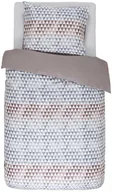 Pościel - Esprit Elegancki komplet pościeli z bawełny satynowej we wzory geometryczne w kolorze szarym poszewka ozdobna pościel 140 x 220 cm B075CQH7VC - miniaturka - grafika 1