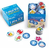 Gry planszowe - Learning Resources I Sea 10! Kto znajdzie "morze" dziesiątka$147 Gra Mathesa, - miniaturka - grafika 1