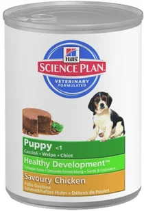 Hills Canine Puppy Chicken puszka 6x370g - Mokra karma dla psów - miniaturka - grafika 2