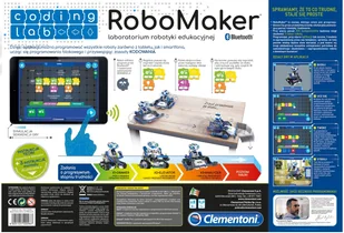 CLEMENTONI Zestaw konstrukcyjny Robomaker Zestaw startowy GXP-703548 - Zabawki konstrukcyjne - miniaturka - grafika 4