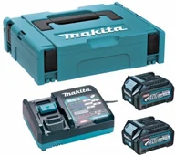 Akumulatory do elektronarzędzi - Makita Zestaw zasilający Makita 40V max XGT BL4025x2 (2.5Ah) + DC40RA + Makpac 191J81-6 191J81-6 - miniaturka - grafika 1
