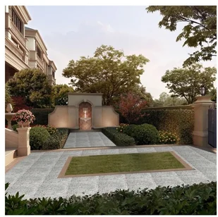 Płyta granitowa 40 x 40 x 2 cm szara 40402623 - Kostki brukowe i krawężniki - miniaturka - grafika 2