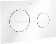 Przyciski spłukujące - Roca PL przycisk spłukujący biały A890189309 - miniaturka - grafika 1