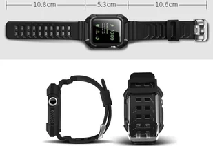 Apple Alogy Etui ochronne Alogy z paskiem Armor Case do Watch 4/5/6/SE 44mm 9370X1 - Akcesoria do smartwatchy - miniaturka - grafika 5