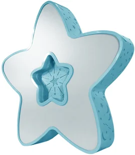 Decorativi Lampa do pokoju dziecinnego na pilota sufitowa niebieskie gwiazdki 36W 408 Decorativi 408 - Lampy sufitowe - miniaturka - grafika 2