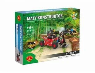 Alexander Mały konstruktor Maszyny Forest klocki - Zabawki konstrukcyjne - miniaturka - grafika 3