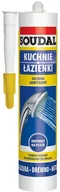 Silikony - Soudal Silikon SANITARNY Czarny - miniaturka - grafika 1