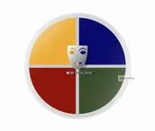 Charakteryzacja - Kryolan KRYOLAN - SUPRACOLOR QUARTET - Kremowa farba do malowania twarzy - ART. 1304 - 5 Natural - miniaturka - grafika 1