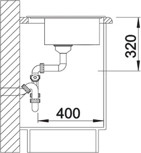 Blanco ZENAR 5 S biały prawa 523938 - Zlewozmywaki - miniaturka - grafika 5
