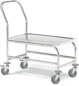 Inne urządzenia handlowo-usługowe - AJ Wózek ze stali nierdzewnej 820x440x950 mm. 27005 - miniaturka - grafika 1