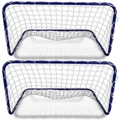 Piłka nożna - Enero Enero, Bramka do piłki nożnekj z siatką, 2 szt, 78x56x45 cm - miniaturka - grafika 1