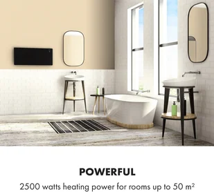 Klarstein Klarstein Bansin Smart 2500, grzejnik konwekcyjny, 2500W, sterowanie aplikacją ACO14-Bansin2500WB - Ogrzewanie przenośne - miniaturka - grafika 13