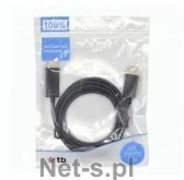 TB DisplayPort HDMI Kabel 1.8m czarny (AKTBXVDMHMDP18B) - Kable USB - miniaturka - grafika 3