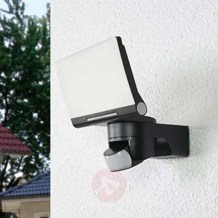 STEINEL Czarny kinkiet zewnętrzny LED XLED Home 2 - Lampy ogrodowe - miniaturka - grafika 3