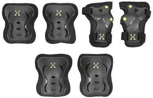 Nils EXTREME Zestaw ochraniaczy EXTREME H320 rozmiar L) Czarno-żółty - Ochraniacze - miniaturka - grafika 7