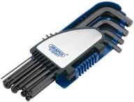Klucze i nasadki - DRAPER Zestaw calowych kluczy imbusowych z kulką 12 szt. 08381 - miniaturka - grafika 1