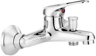 Deante Bat lobo chrom wannowa ścienna bez zestawu natryskowego BYU010M - Baterie wannowe i prysznicowe - miniaturka - grafika 2