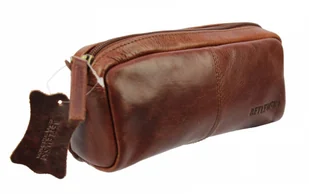 BETLEWSKI (PL) Skórzana Saszetka Prostokątna BETLEWSKI (PL) Etui Uniwersalne PBS-319 - Kosmetyczki, organizery i kuferki - miniaturka - grafika 7