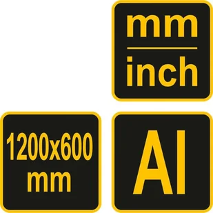 Vorel KĄTOWNIK ALUMINIOWY NASTAWNY L 1200 MM 18375 - Inne urządzenia pomiarowe - miniaturka - grafika 4