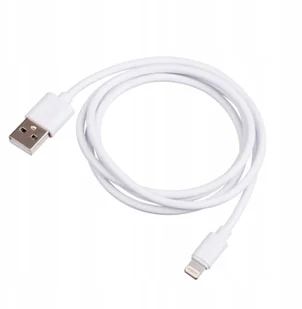 Akyga Kabel USB AK-USB-30 USB A (m) / Lightning (m) 1m biały AK-USB-30 - Kable komputerowe i do monitorów - miniaturka - grafika 2
