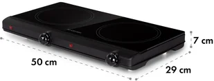 Płyta elektryczna Klarstein CP10-CookBuddy-BK - Płyty elektryczne - miniaturka - grafika 8