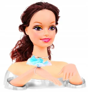 Fashion Głowa Do Stylizacji Blond - Zabawy w naśladowanie dorosłych - miniaturka - grafika 2