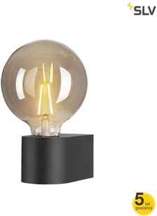 Spotline SLV FITU CUBE wewnętrzna lampa ścienna natynkowa E27 czarna 1004738 - Lampy ścienne - miniaturka - grafika 3