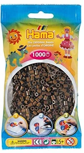 Hama Midi 5+ Ironing beads - Brown - 1000pcs 207-12 - Zabawki kreatywne - miniaturka - grafika 2
