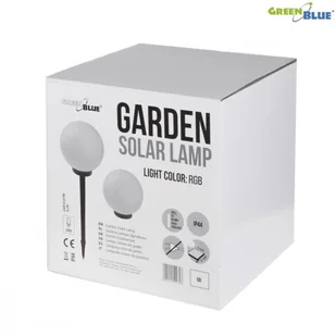 GreenBlue Solarna lampa kula 25x58 ogrodowa GB165 LOGEEZSGEEGB165 - Lampy ogrodowe - miniaturka - grafika 7