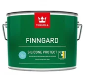 Lakiery do drewna - Tikkurila Farba elewacyjna Fingard Silicone Protect baza A/biała 9 l - miniaturka - grafika 1
