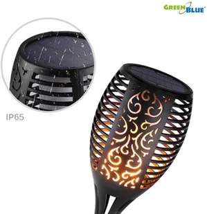 GreenBlue Pochodnia solarna lampa LED GB156 LOGEEZSGEEGB156 - Lampy ogrodowe GreenBlue Pochodnia solarna lampa LED GB156 LOGEEZSGEEGB156 - Lampy ogrodowe - miniaturka - grafika 2