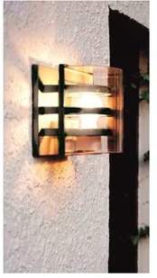 Elstead Lighting Ogrodowa LAMPA ścienna FRIDA/M elewacyjna OPRAWA półokrągły KINKIET zewnętrzny IP54 przezroczysty grafitowy FRIDA/M - Lampy ogrodowe - miniaturka - grafika 2