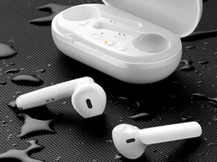 TWS JOYROOM JR-T09 Białe - Słuchawki - miniaturka - grafika 9