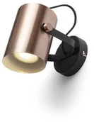 Lampy ścienne - Redlux Kinkiet HAREN miedź/czarny R13612 - miniaturka - grafika 1