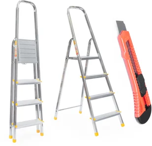 ALVE Drabina Domowa aluminiowa 5 stopniowa 150 Kg - Drabiny - miniaturka - grafika 3