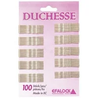 Pozostałe akcesoria fryzjerskie - Efalock Professional Efalock włosy zaciski Duchesse Esse 50 MM, brązowy, 1er Pack (1 X 100 sztuk) 12371 - miniaturka - grafika 1