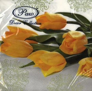 Serwetki SDL290000 Yellow Tulips - Folia, papier śniadaniowy, serwetki - miniaturka - grafika 3