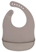 Śliniaki i fartuszki - Lille Vilde lille vilde - śliniak bib swan soft hazel - pastelowy szary - miniaturka - grafika 1