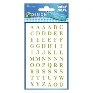 Avery ZWECKFORM Etykiety Z-Designe Litery Times 3727 - Etykiety samoprzylepne i bloki etykiet - miniaturka - grafika 3